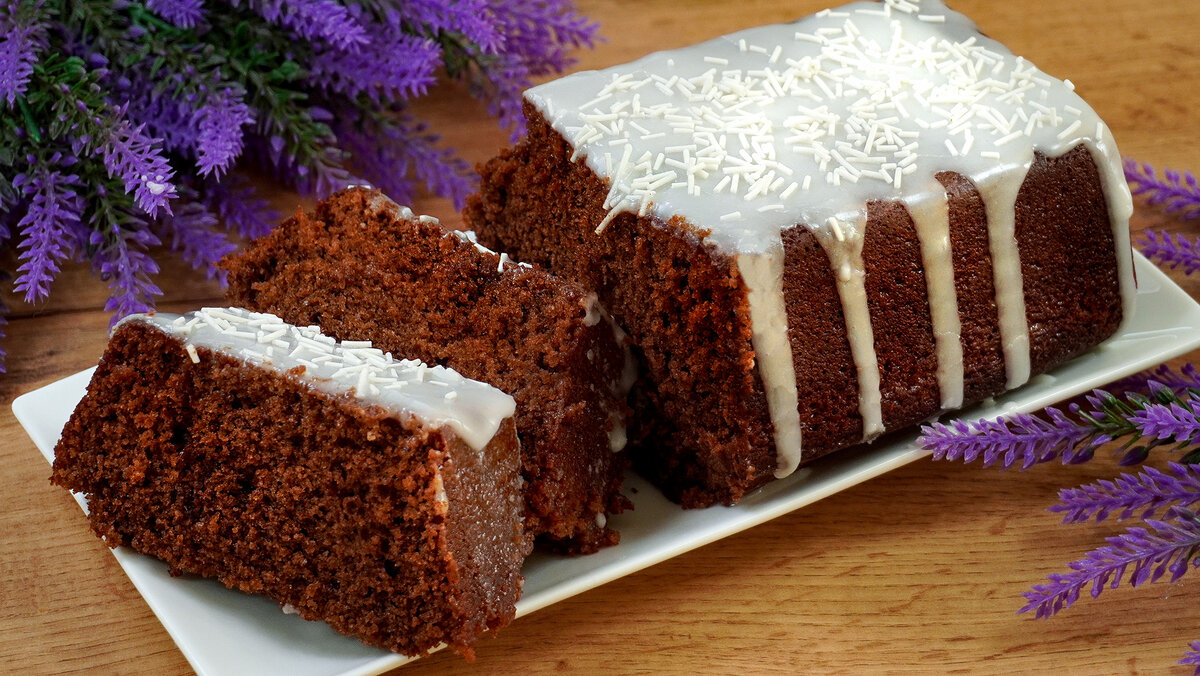 Нежный шоколадный кекс на кефире рецепт пошаговый с фото - kormstroytorg.ru