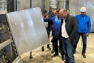    Пуско-наладочные работы на Щелковских межрайонных очистных сооружениях ©Пресс-служба ЖКХ Московской области