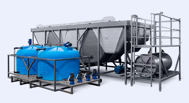 Во многих системах очистки сточных вод для удаления органики после отстаивания и фильтрации используется метод флотации.