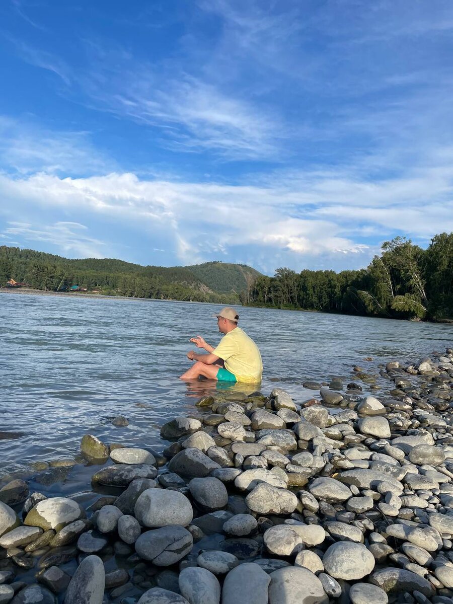 На природе можно думать о своем, о вечном