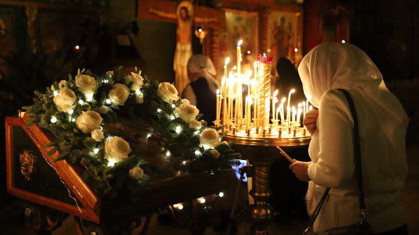    Пасхальная служба в храме Химок © Пресс-служба администрации г.о. Химки