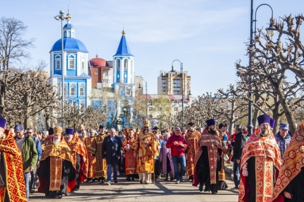    В Тамбове состоялся Пасхальный крестный ход