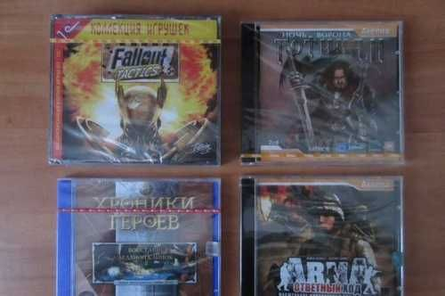 запечатанные лицензионные диски