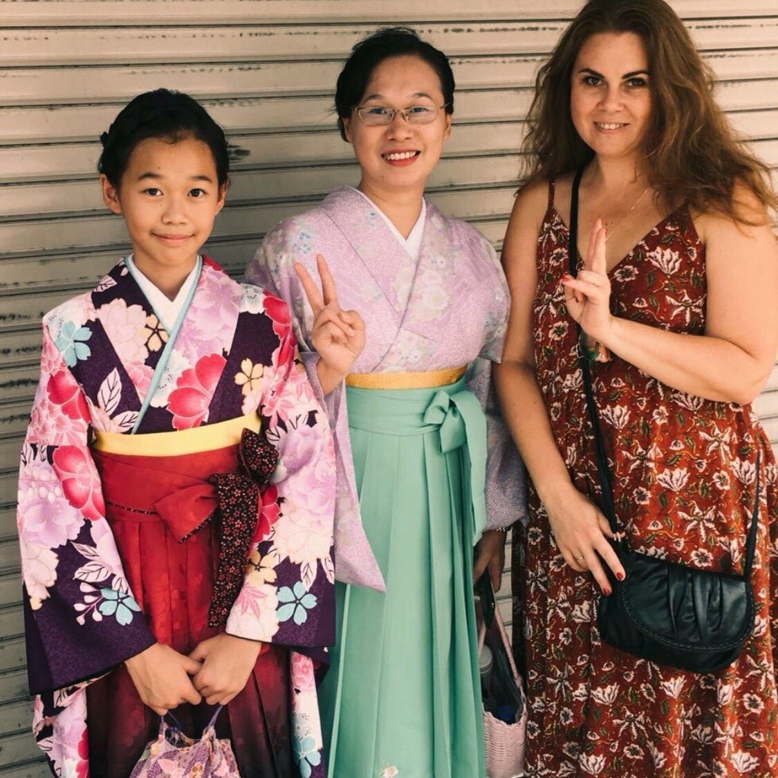 Это я в Киото с просто японцами на улице