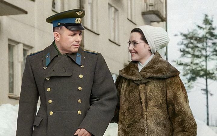      Юрий и Валентина Гагарины, фото из открытых источников.
