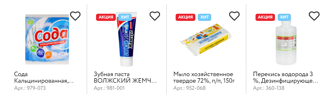 Сода от пятен