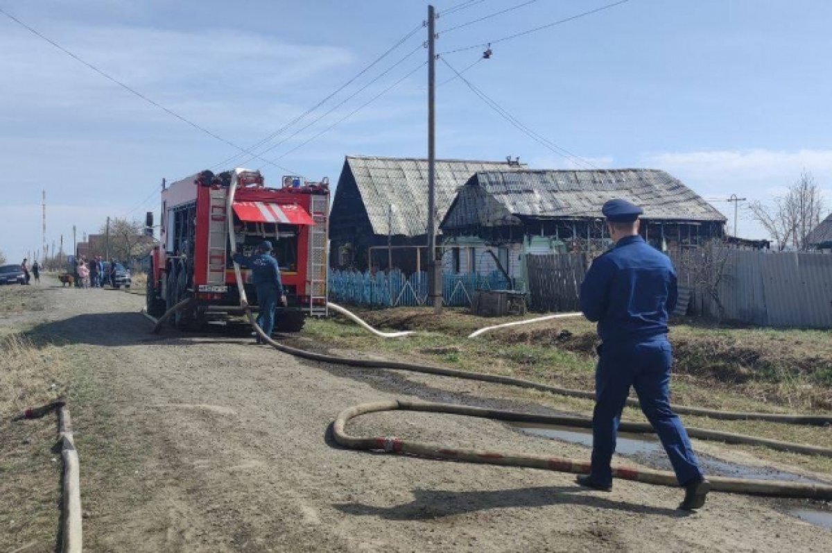    Прокуратура организовала проверку по факту гибели девочки на пожаре в НСО