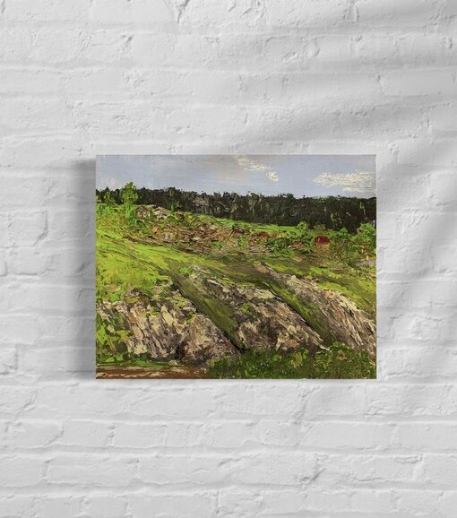 Этюд «гора Урал. с.Кын» Серия картин
«Камни.Пермский край»