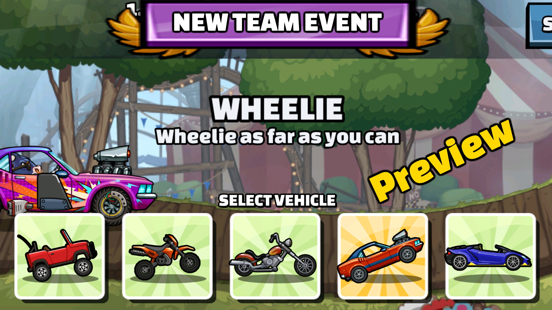 Hill Climb Racing 2 - New Team Event (Journey To The Right)