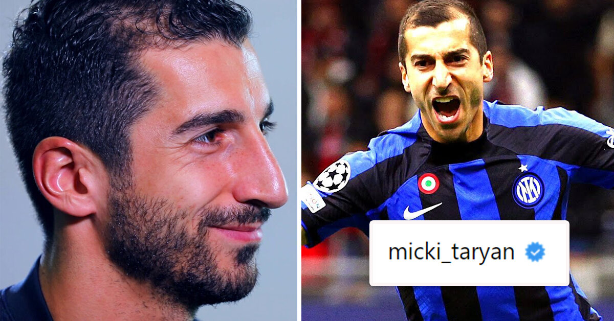 Сторис Генриха Мхитаряна, которую он выложил после выхода «Интера» в ...