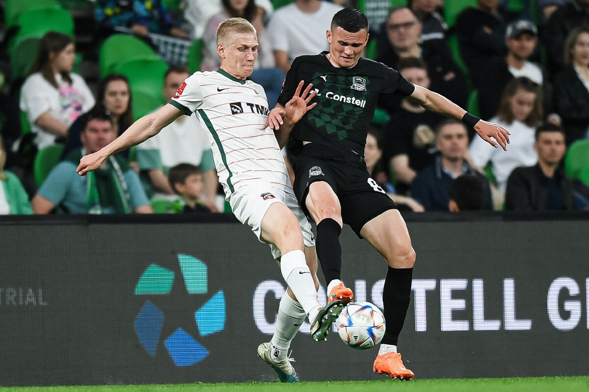    Футболисты "Краснодара" вышли в суперфинал Кубка России 2023. Фото: пресс-служба ФК "Краснодар".