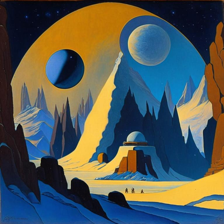 "Тайна третьей планеты" в понимании нейросетки.