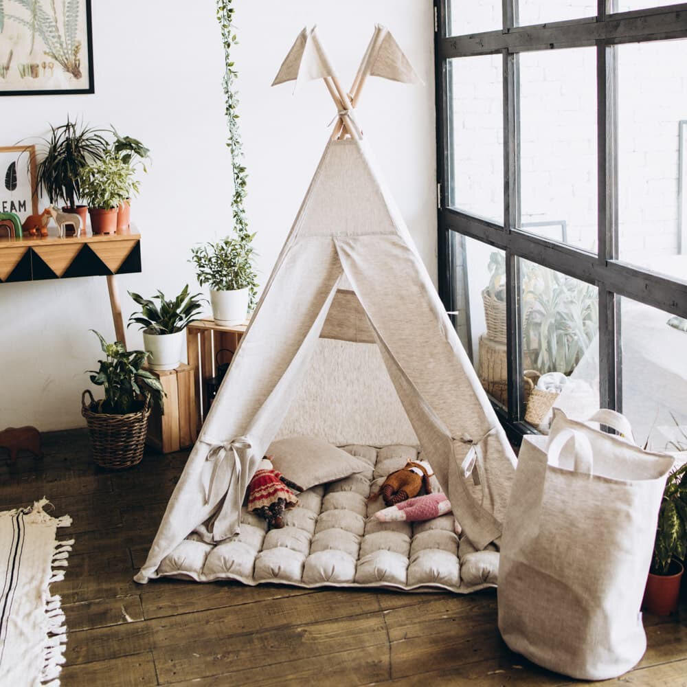 Вигвам изо льна