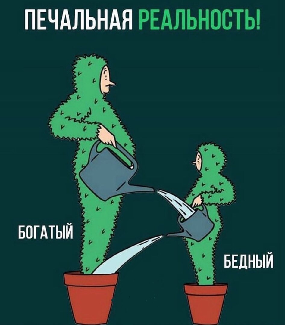 Богатые становятся еще богаче, а бедные — беднее. Эту закономерность ...