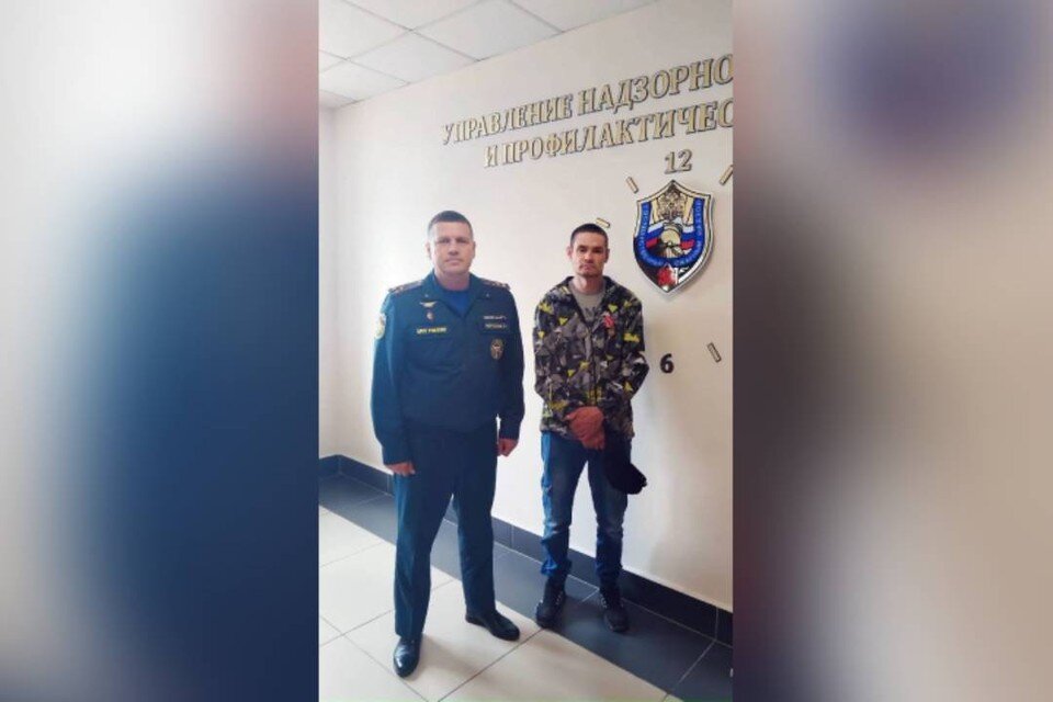    Как позже выяснилось, причиной пожара стала детская шалость. Фото: ГУ МЧС по Забайкальскому краю