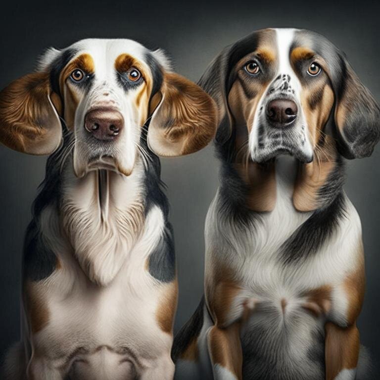 А это рисунок на запрос "генетика собак"