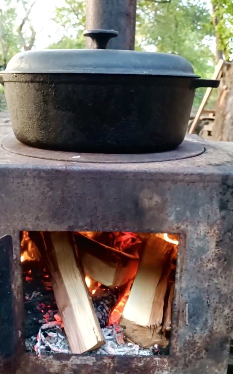 Любимая печка.