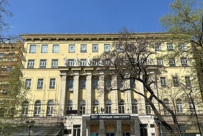    Реставрация главного корпуса Горного института МИСиС © Департамент культурного наследия города Москвы