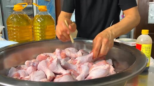 Приготовление знаменитого KFC из куриных ножек в домашних условиях.
