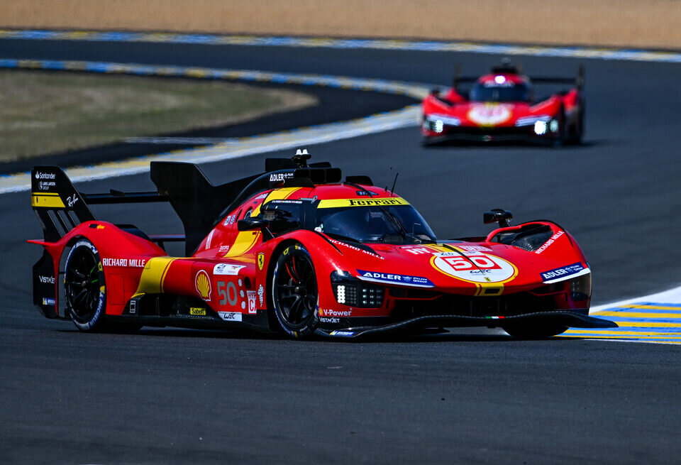    Ferrari разгромила конкурентов в финале квалификации в Ле-Мане, Квят – 5-й в LMP2Ferrari