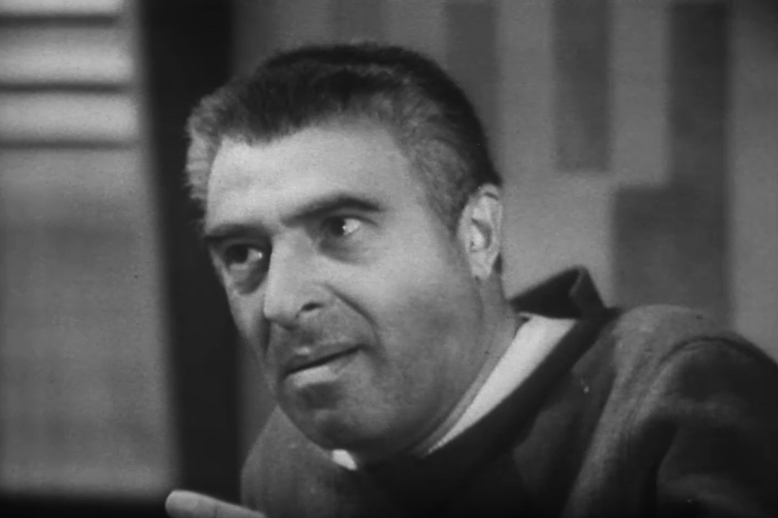 Кадр из телепостановки "Солярис" (1968)