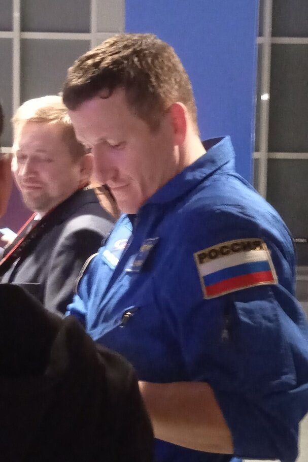 Фото со встречи с космонавтом Сергеем Кудь-Сверчковым