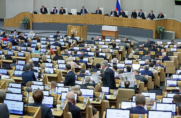    Пленарное заседание Госдумы России.Анна Исакова/ТАСС