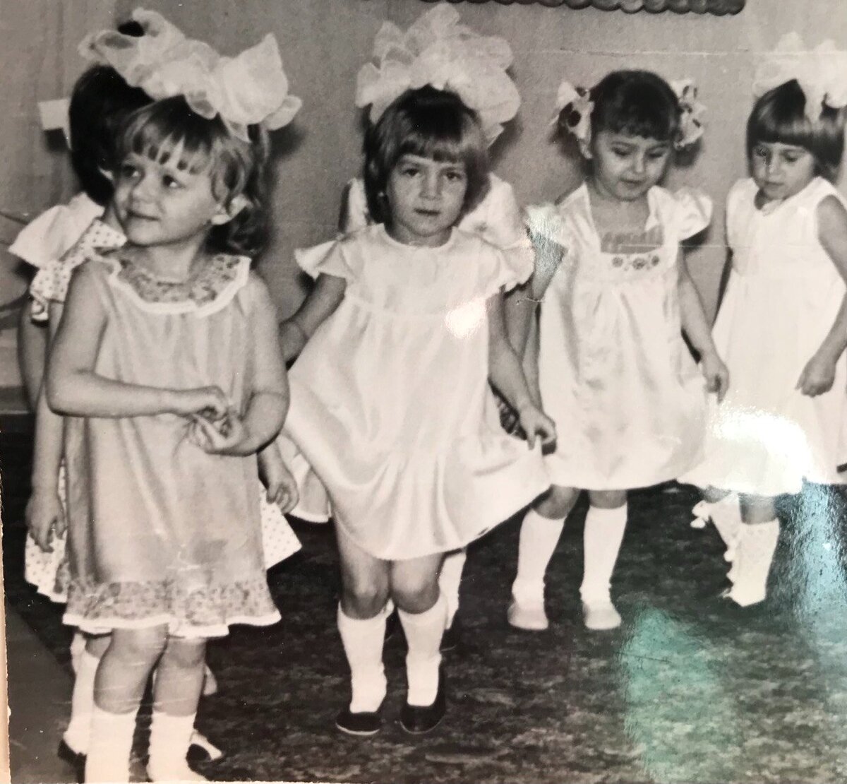 детский сад г.Бердска Новосибирской области, я слева, рядом 2 мои подружки - тоже Тани. 