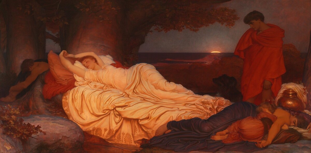 "Кимон и Ифигения" (1884), Фредерик Лейтон