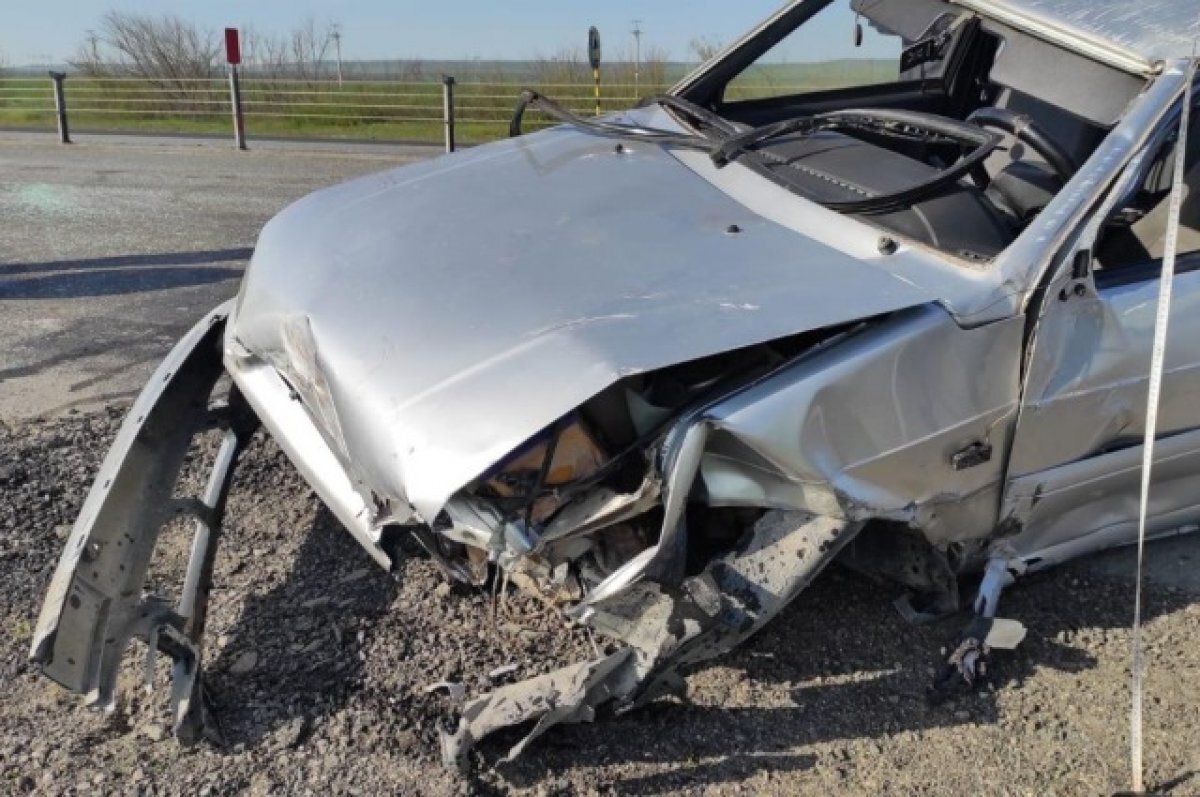    Водитель-лихач покалечился, врезавшись в тросовое ограждение на Ставрополье