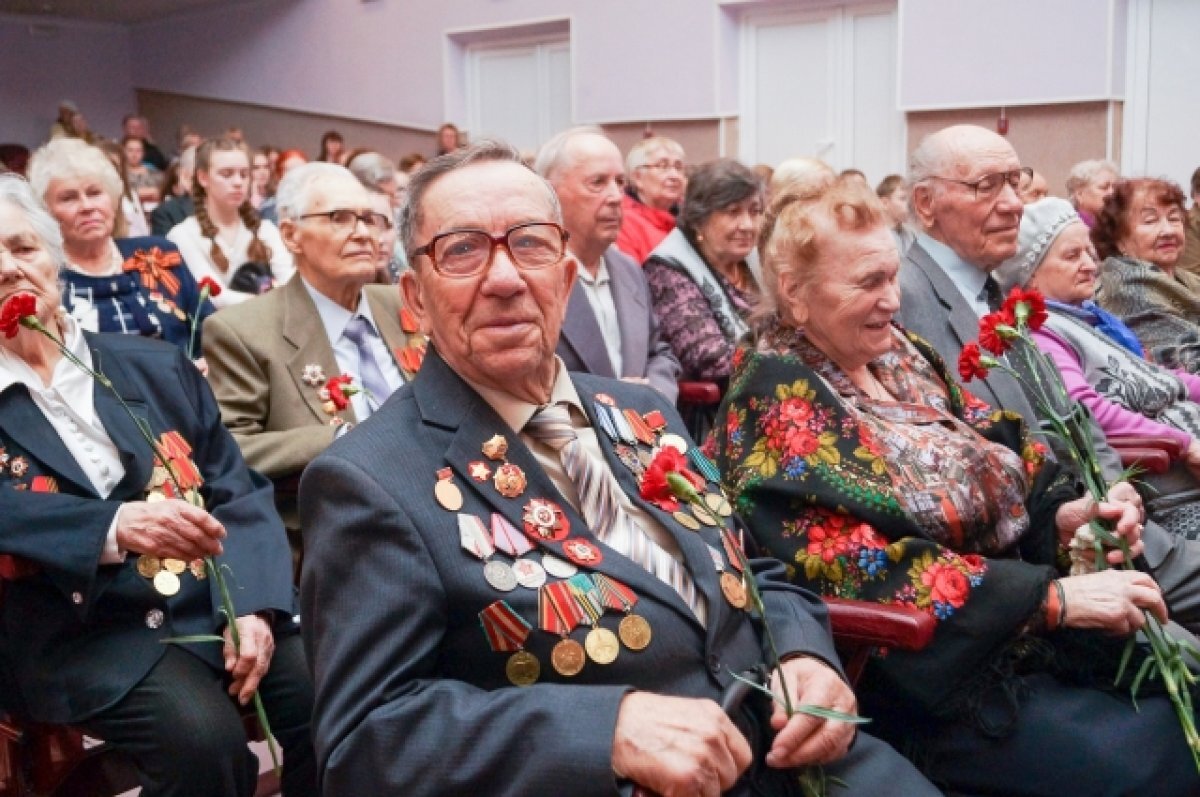    Ачинск, 2017 год. Встреча с ветеранами Великой Отечественной войны.