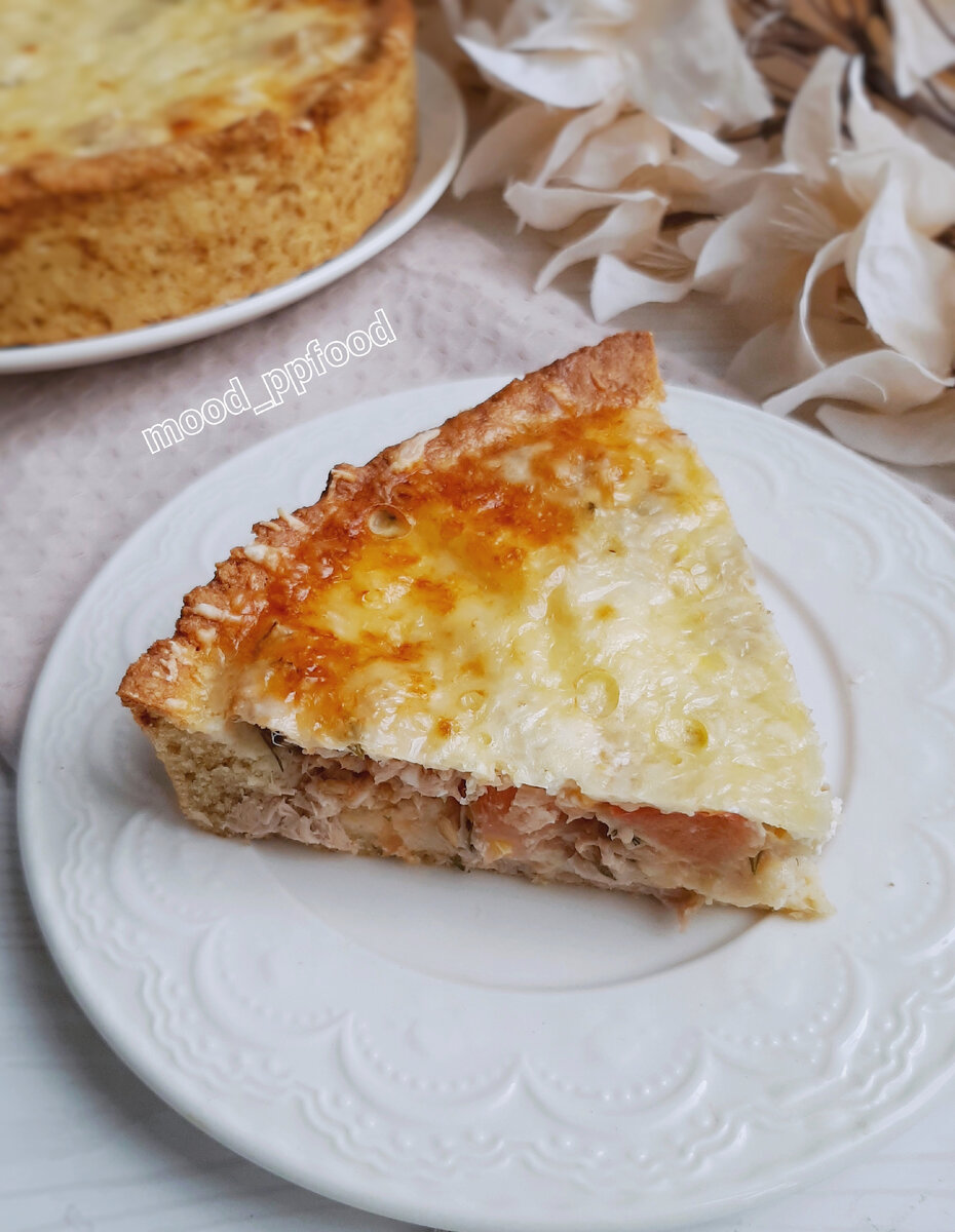 ПП Киш с тунцом, помидоркой и сыром. | ПП Рецепты для Здорового питания |  Дзен