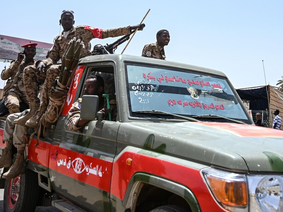 Силы быстрого реагирования в Хартуме