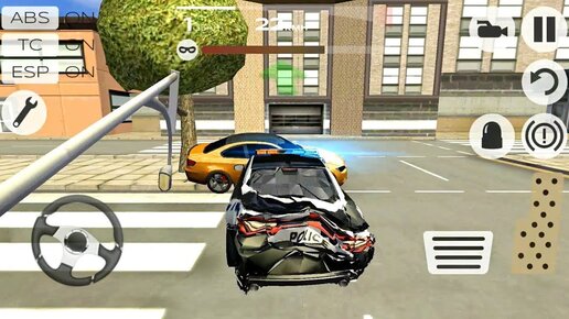 ГОНКИ ЗА НАРУШИТЕЛЯМИ НА КРУТЫХ МАШИНАХ ИГРА НА ТЕЛЕФОНЫ АНДРОИД И IOS EXTREME CAR DRIVING RACING 3D