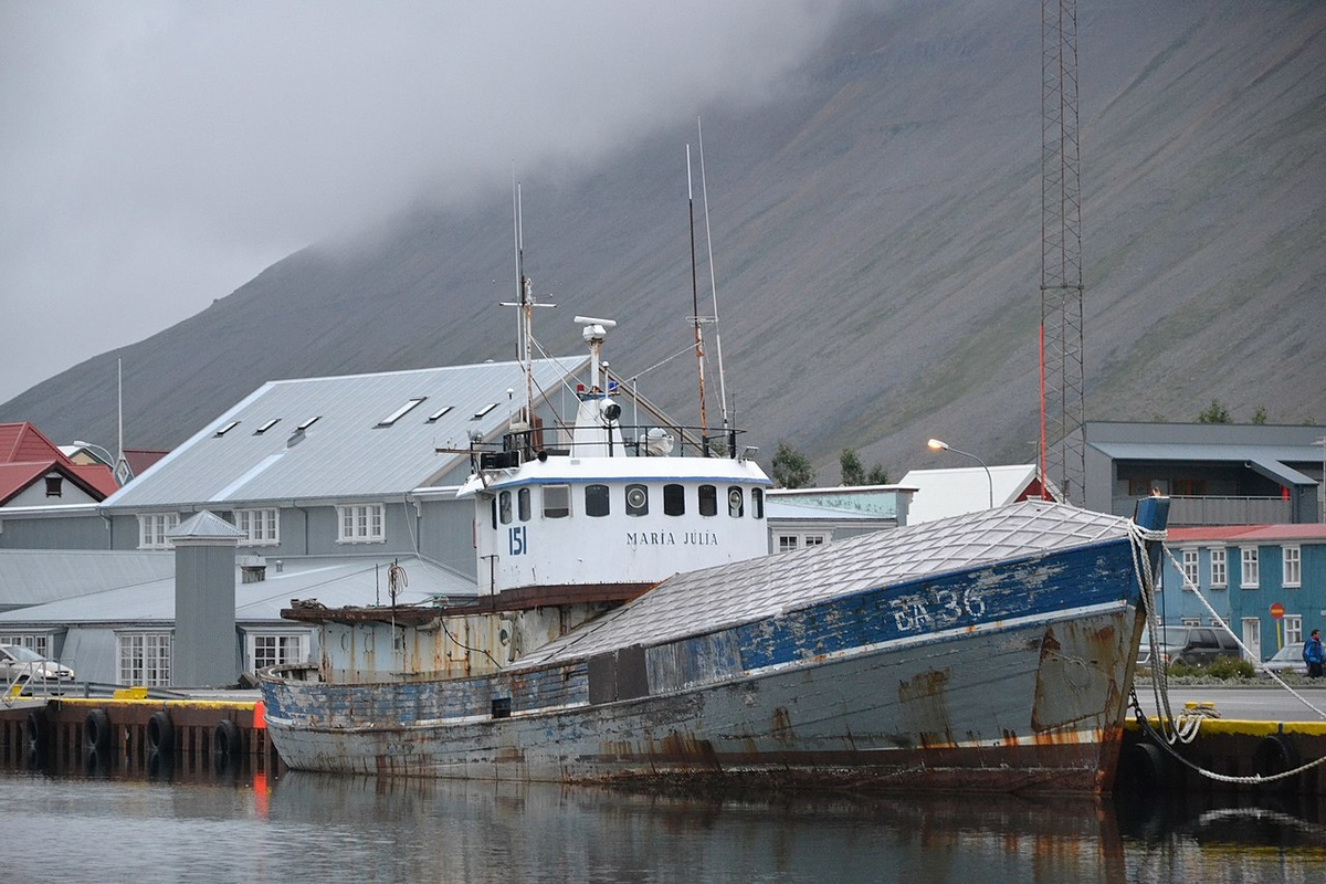 Корабль береговой охраны Исландии Maria Julia 