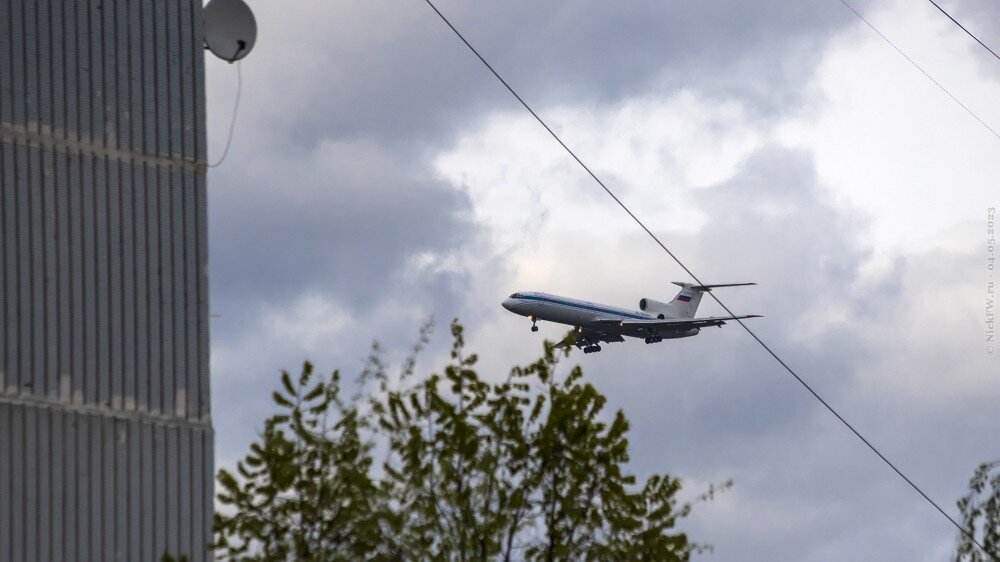 2. Ту-154М — Боротовой №RA-85084 © NickFW.ru — 04.05.2023г.