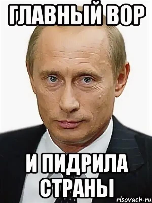 Пидар. Путин вор Мем. Главный вор. Главный пидарас страны. Главный вор страны.