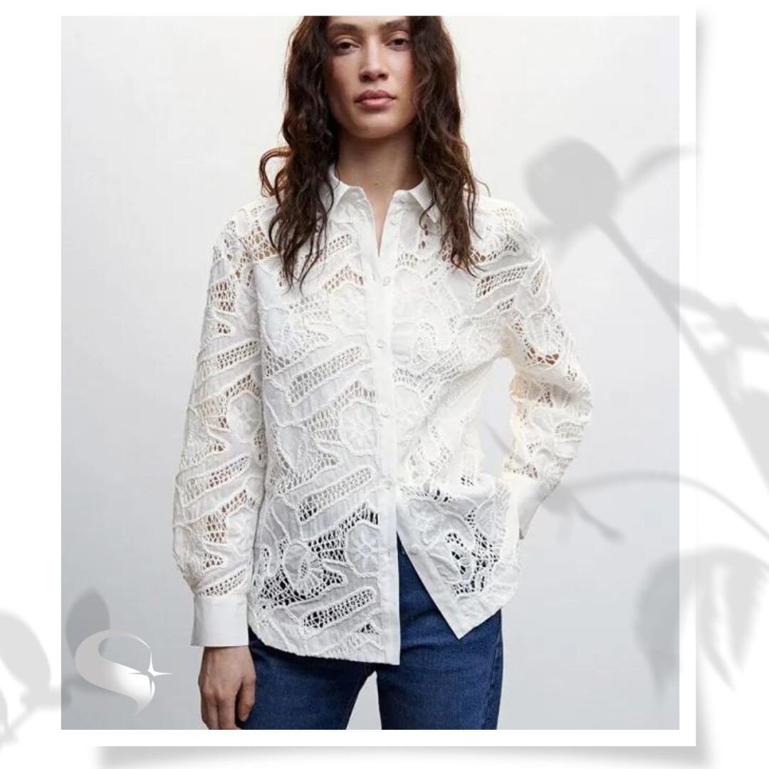 Летние модные тренды 2023: Эта блузка от Mango выглядит как блузка от дизайнерского бренда