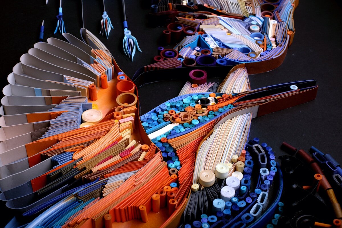 https://mymodernmet.com/yulia-brodskaya-paper-quilling-black-paper/ © Yulia Brodskaya