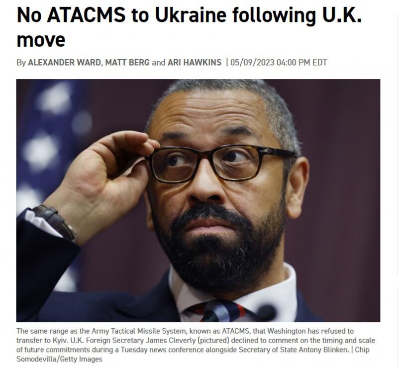 Джеймс Клеверли, скриншот с сайта Politico