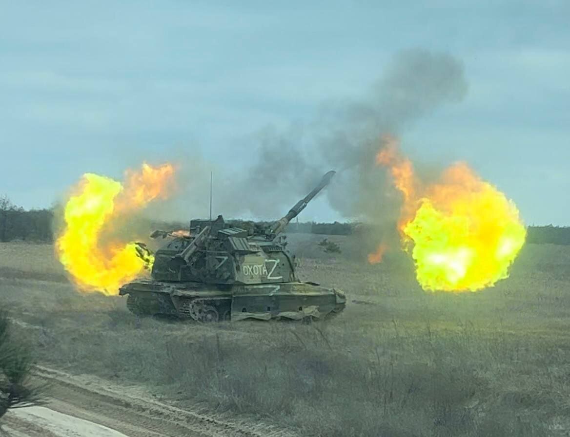 Картина маслом "Z Охота"