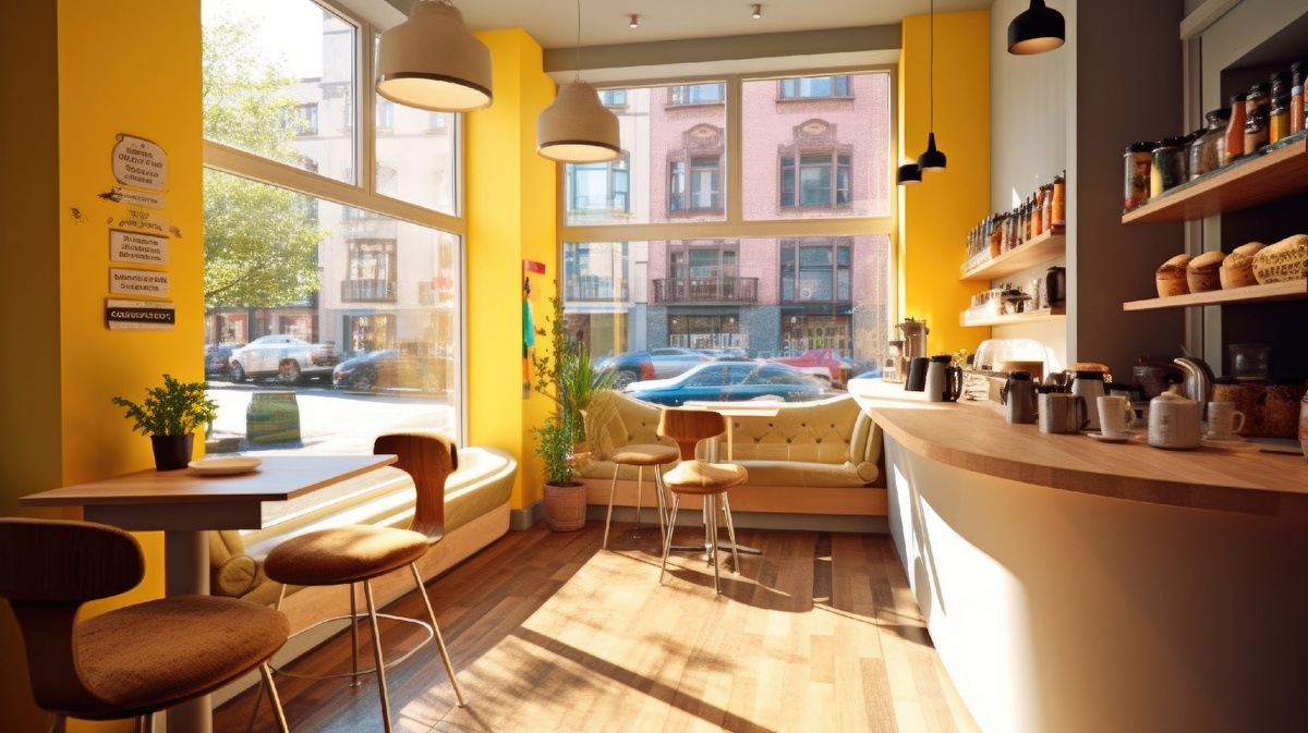 Стильное кафе