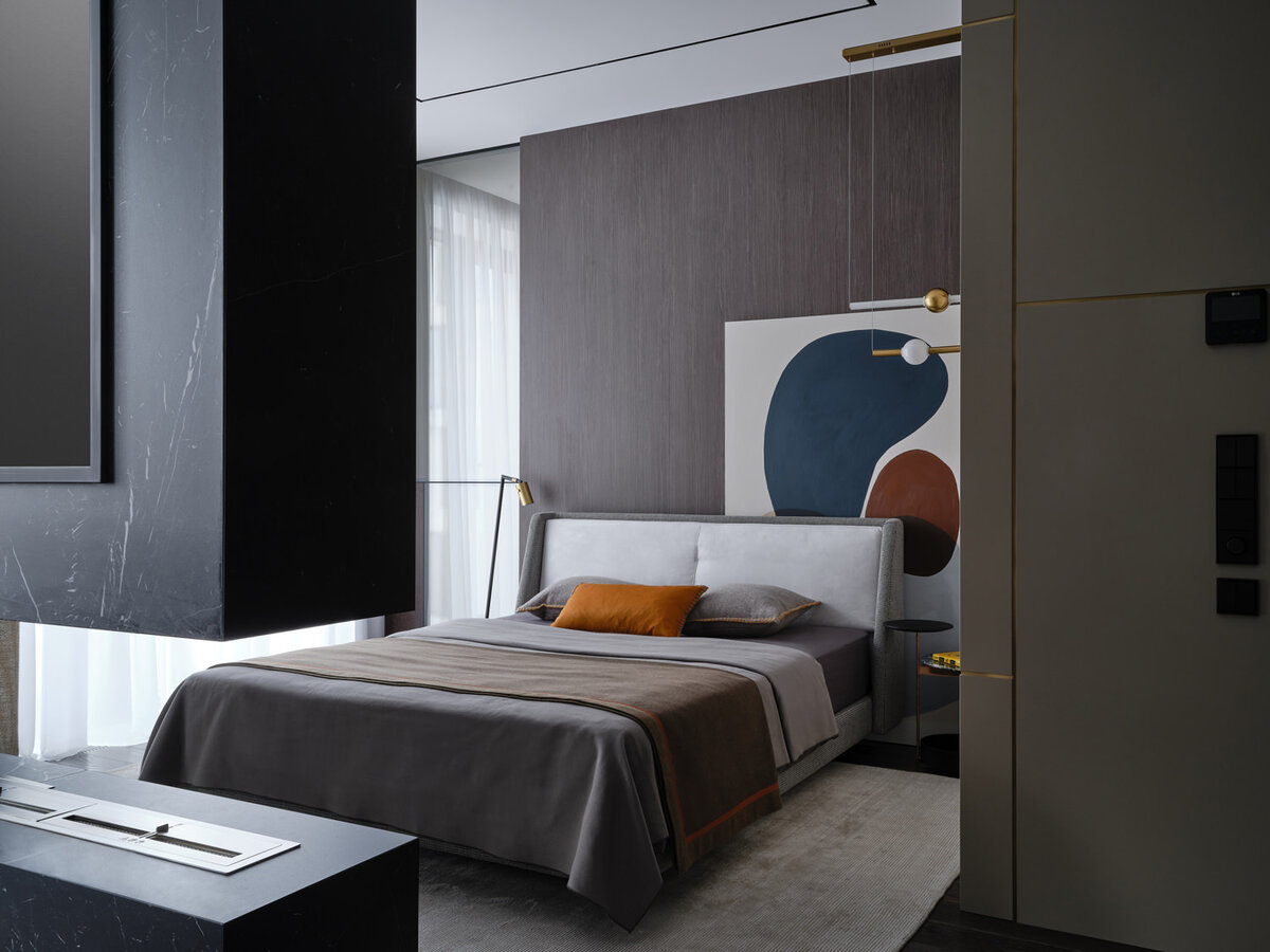 Московская квартира по дизайну Евгении Ероховец и Натальи Алферовой, бюро Arki Interior.