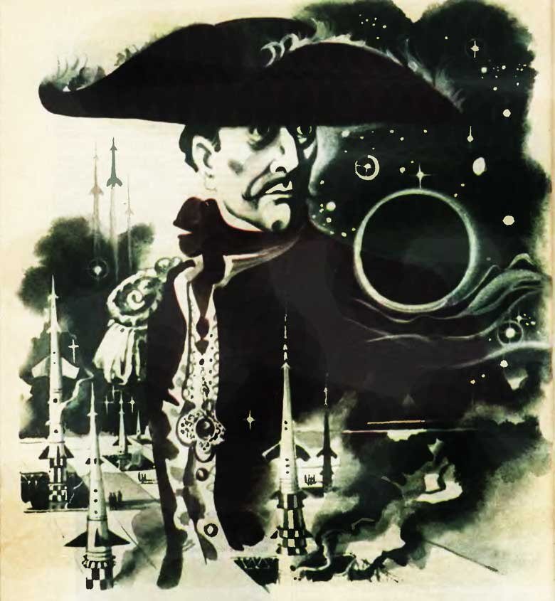 Роберт Авотин. Иллюстрация к роману Эдмонда Гамильтона "Звездные короли". Изображение взято из открытых источников