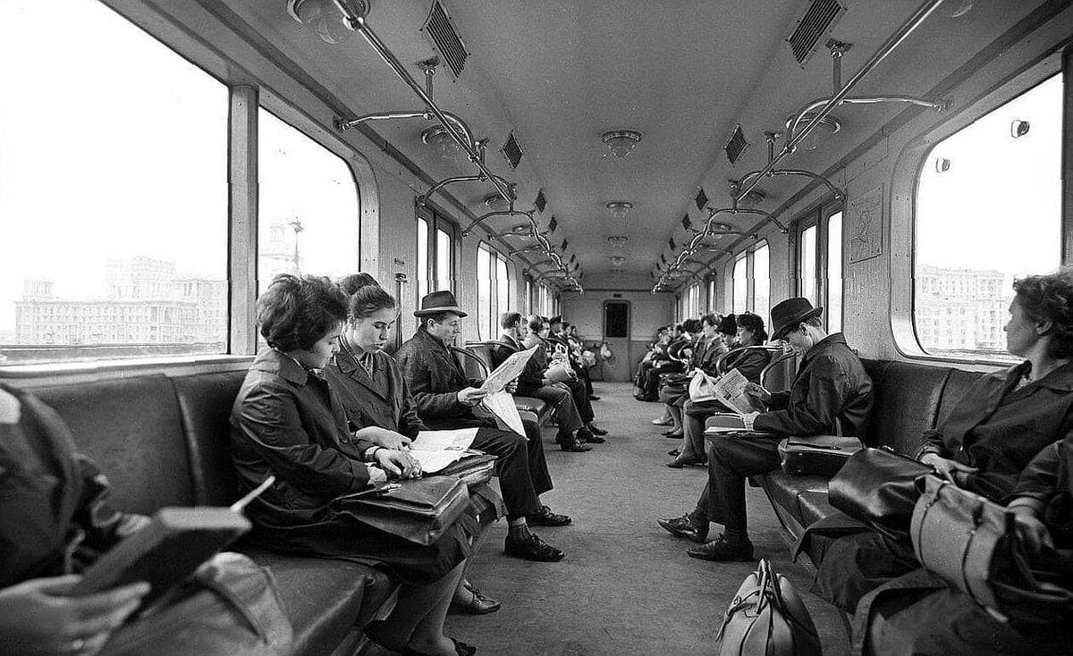 Филевская линия метро. 1967 год.