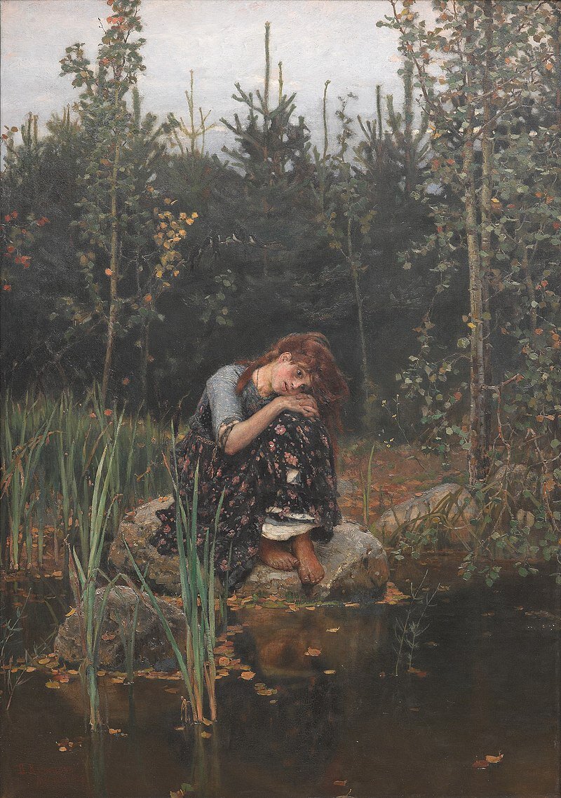 Виктор Васнецов - Алёнушка, 1881.