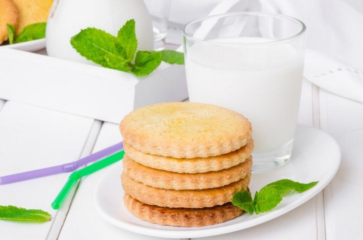 Молочные коржики – любимая выпечка из детства