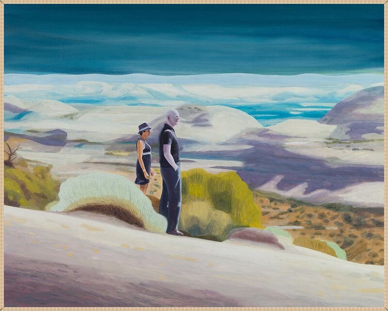 © Ханс Вандекеркхове (Hans Vandekerckhove). Поиски в Грузии 2, 100х125 см. 2017