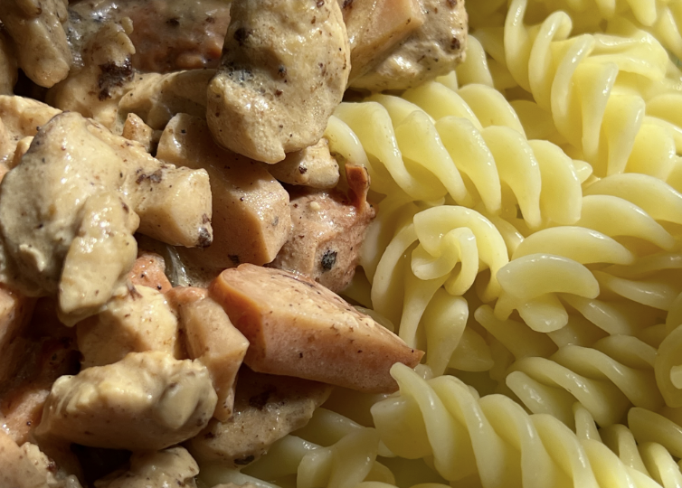 Простой и вкусный обед за 20 минут из курицы и трутовика ТСЖ