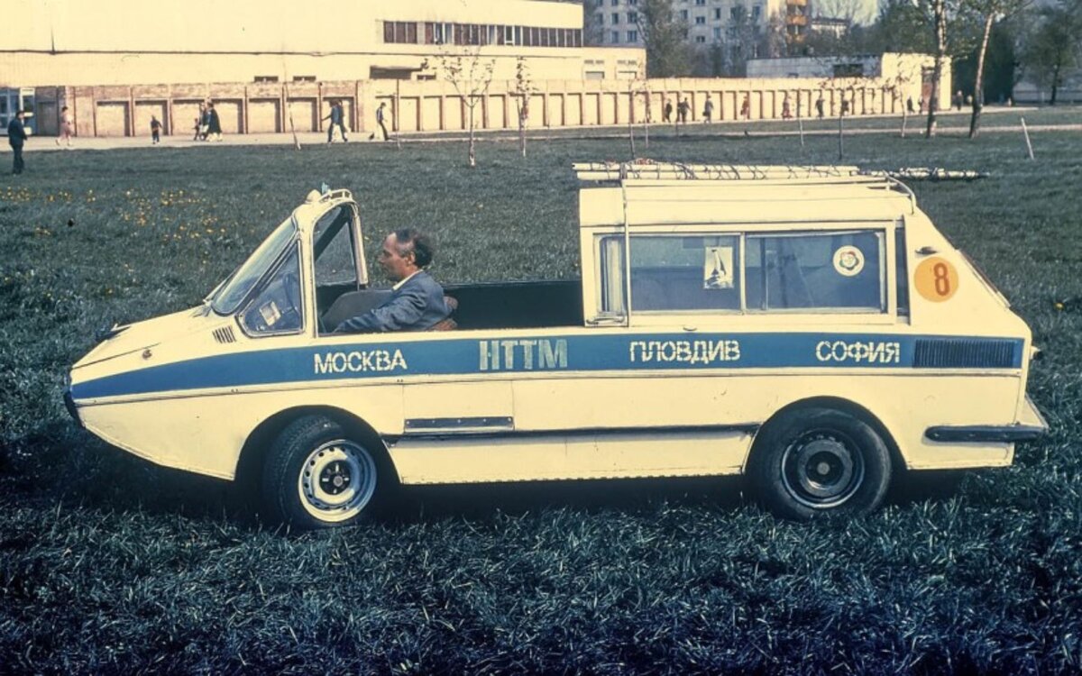 Самодельный автомобиль амфибия